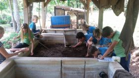 Children learn about organic gardening at San Juan del Sur Day School, San Juan del Sur, Nicaragua – Best Places In The World To Retire – International Living